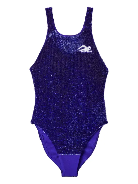 Tory Burch sequin-embellished jersey bodysuit