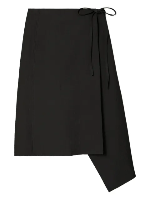 Tory Burch wrap-effect midi skirt