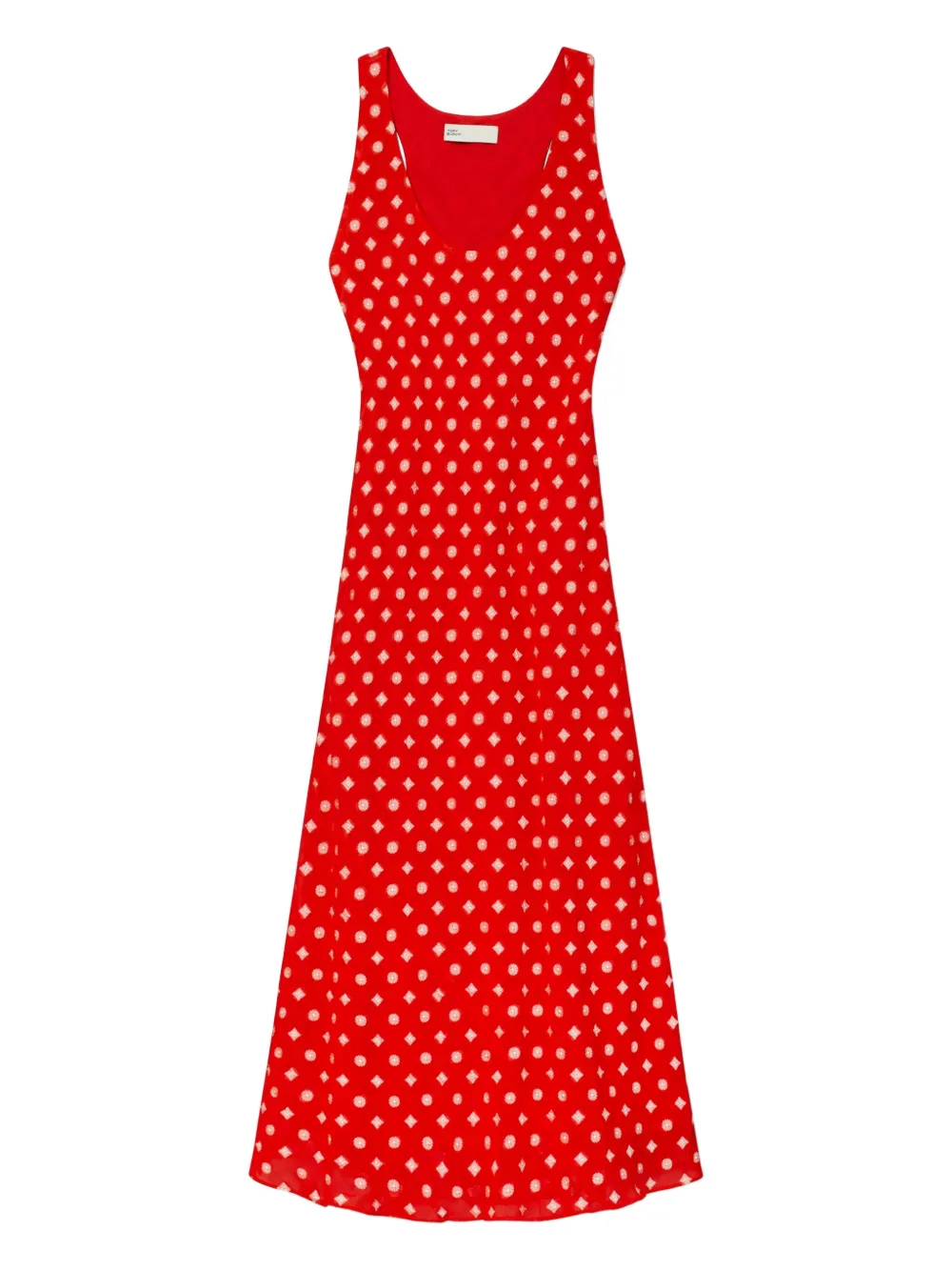 Tory Burch ポルカドット マキシドレス - レッド Tory Burch ポルカドット マキシドレス - レッド