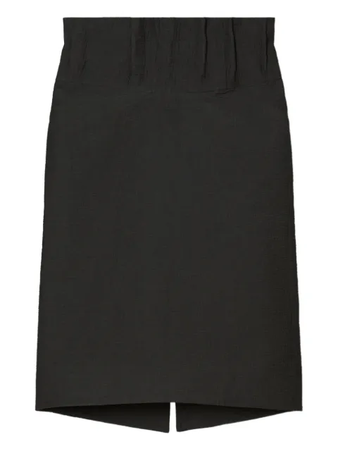 Tory Burch falda midi asimétrica
