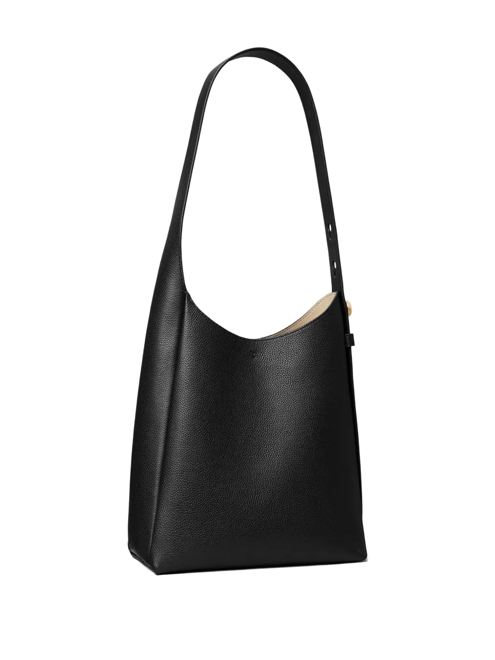 Tory Burch Romy kleine slouchy schoudertas Zwart