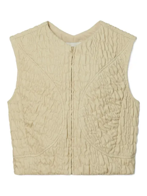 Tory Burch quilted sleeveless vest