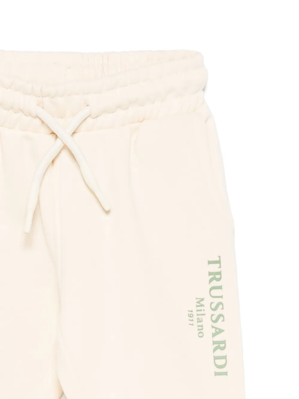 TRUSSARDI JUNIOR Trainingsbroek met logoprint Beige