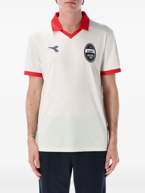 Diadora contrasting-collar T-shirt