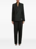 Victoria Beckham seam-embellished blazer - Black