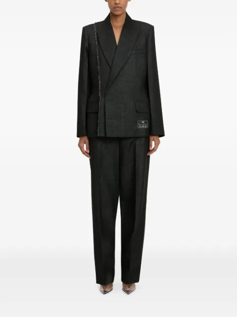 Victoria Beckham seam-embellished blazer