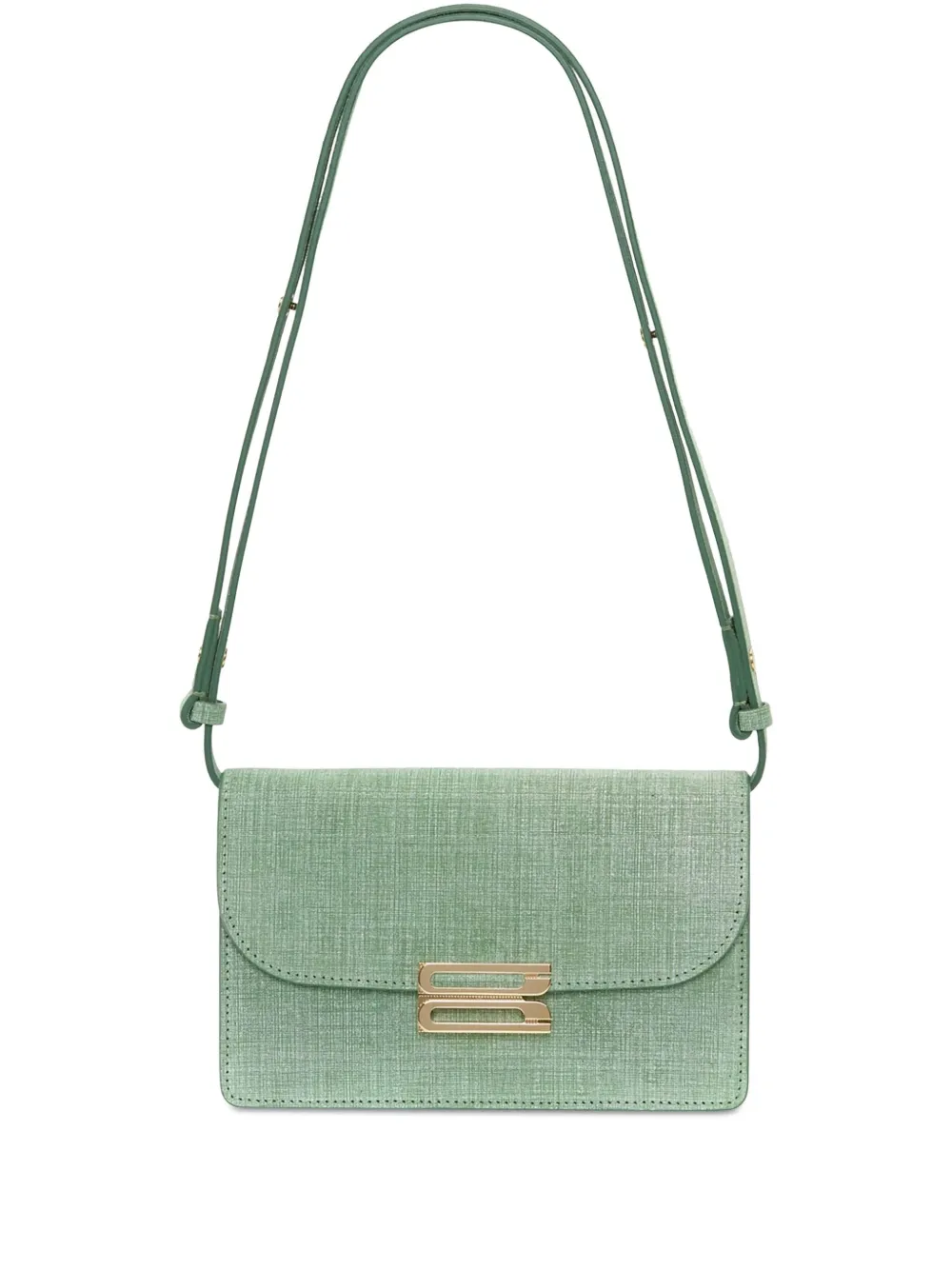 Victoria Beckham The Nano Dorian schoudertas Groen
