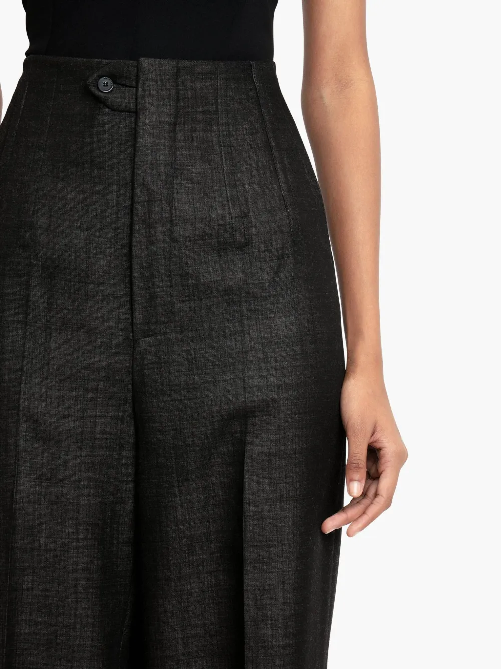 Victoria Beckham Broek in korset-stijl Zwart