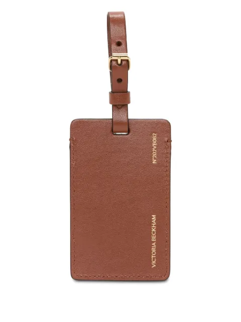 Victoria Beckham logo luggage tag 