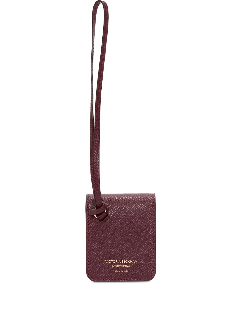 Shop Victoria Beckham Dorian Clutch Bag In Red