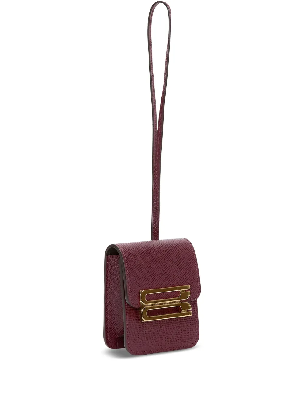Shop Victoria Beckham Dorian Clutch Bag In Red