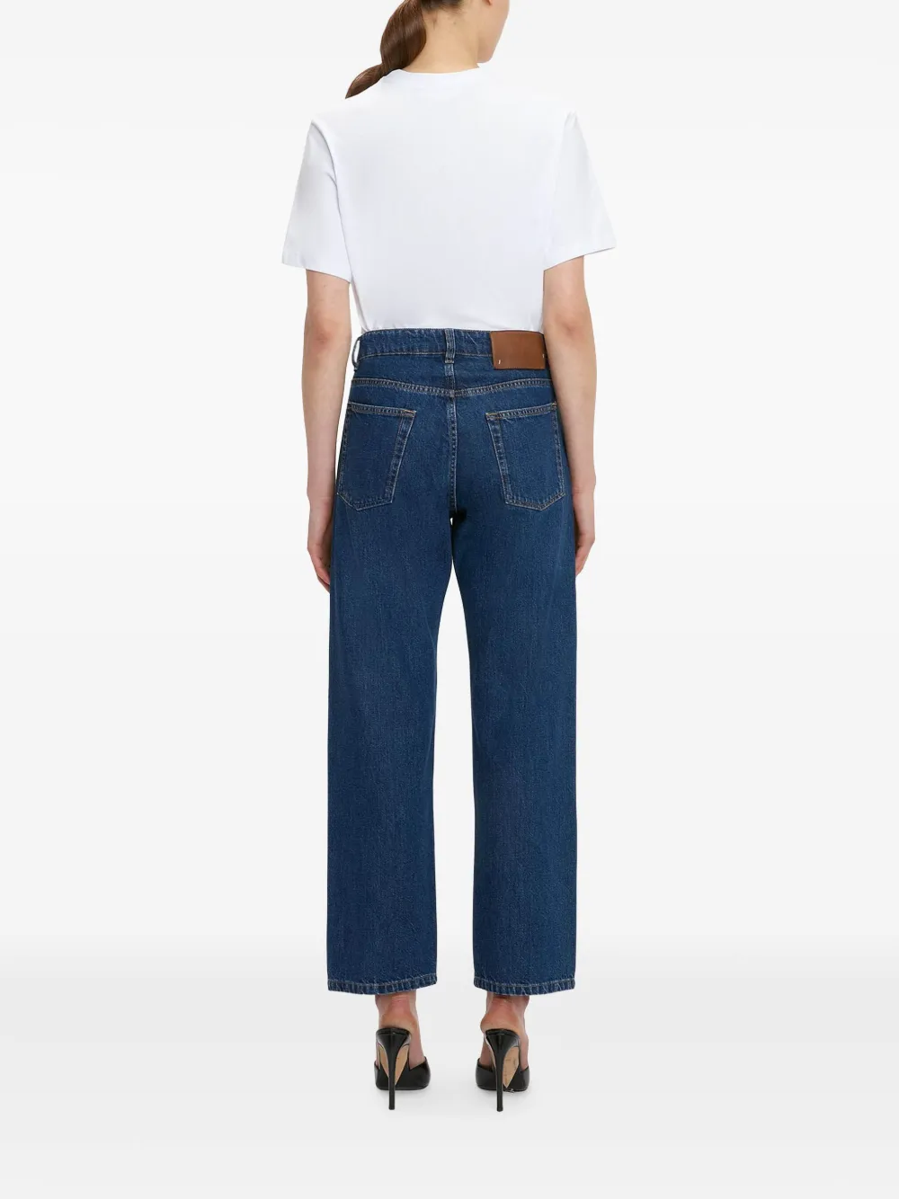 Victoria Beckham Straight jeans Blauw
