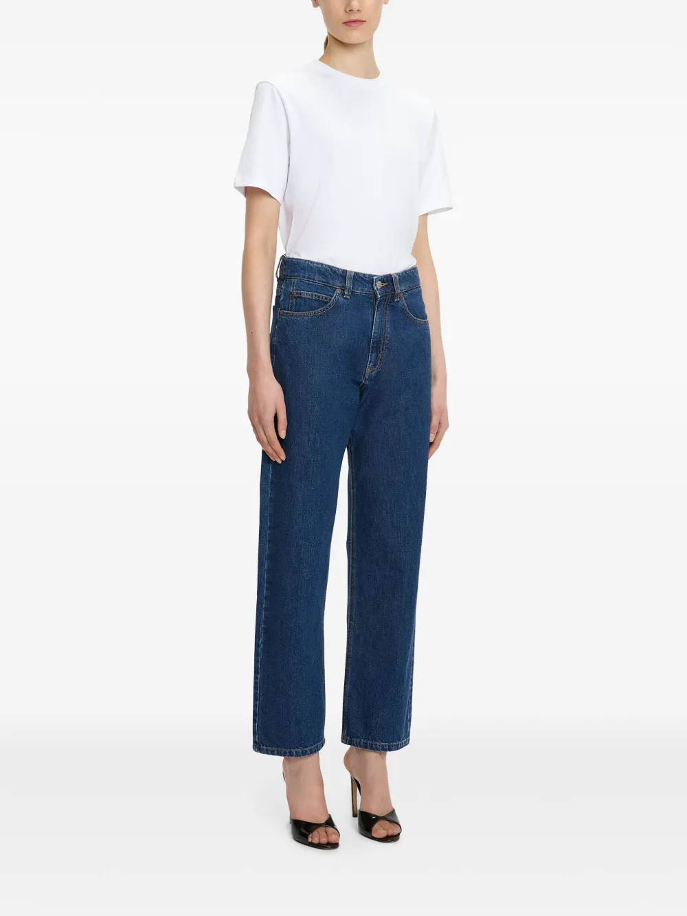 Victoria Beckham Straight jeans Blauw