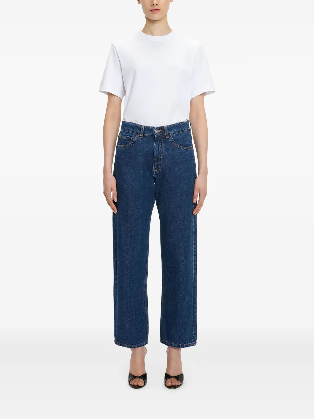 Victoria Beckham Straight jeans - Blauw
