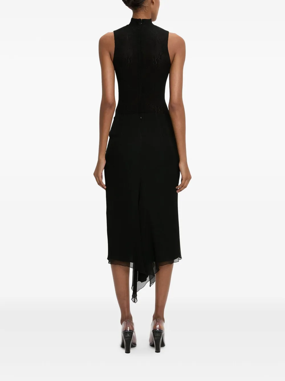 Victoria Beckham Blouse in korset-stijl Zwart