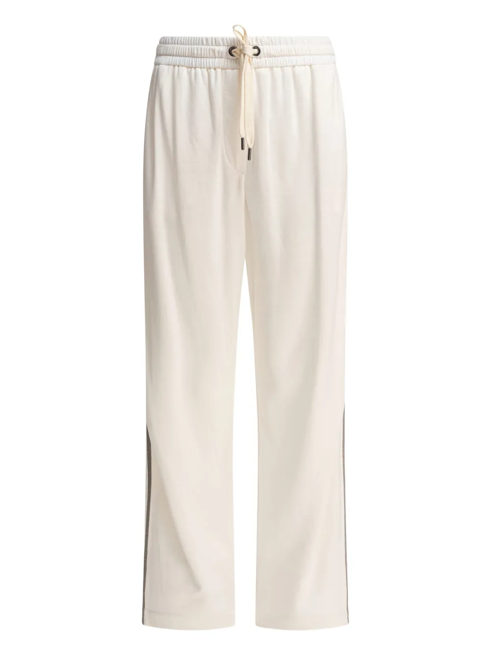 Brunello Cucinelli drawstring track pants | White | Image 1