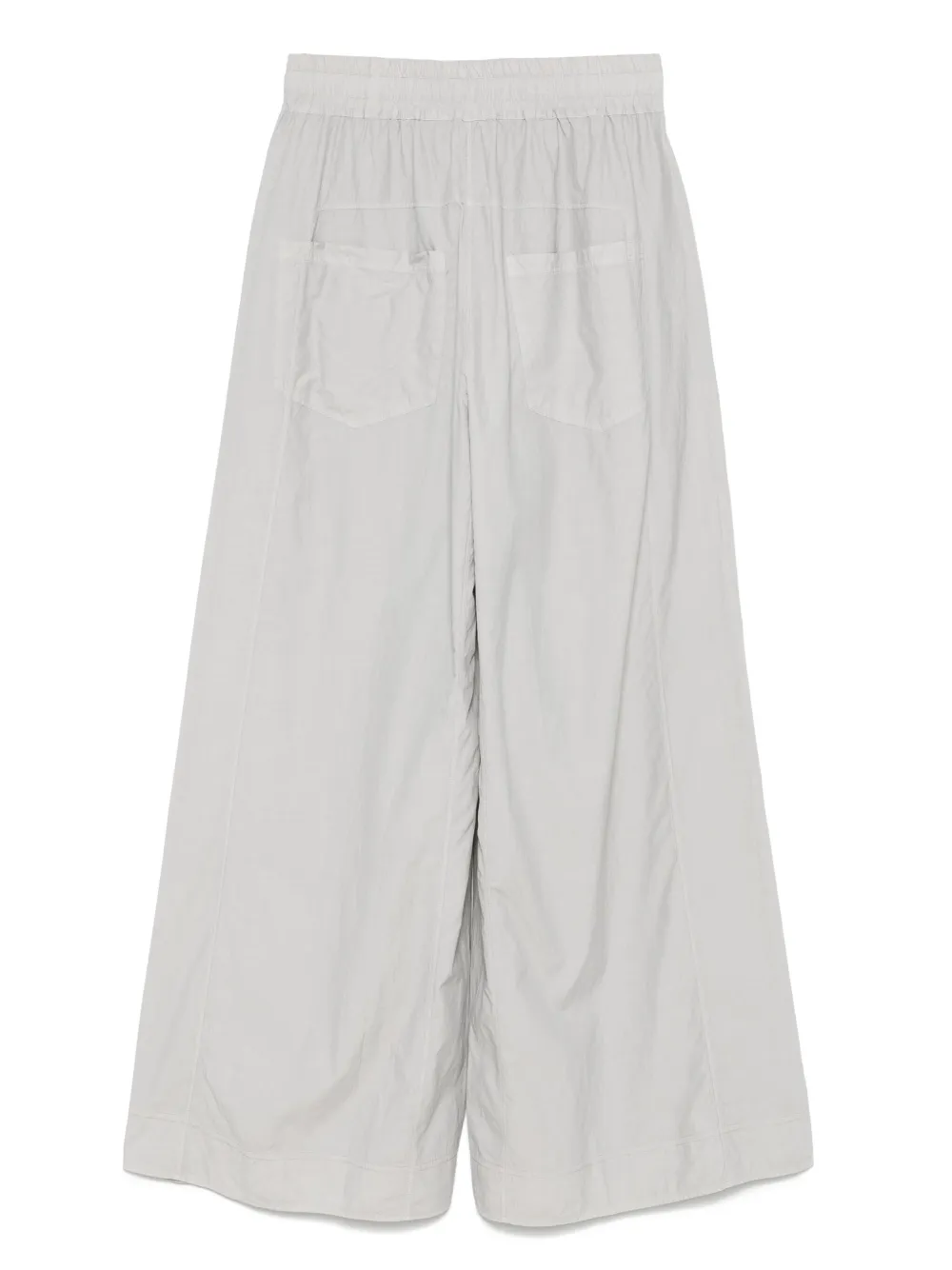 Andrea Ya'aqov drawstring wide-leg trousers - Grijs