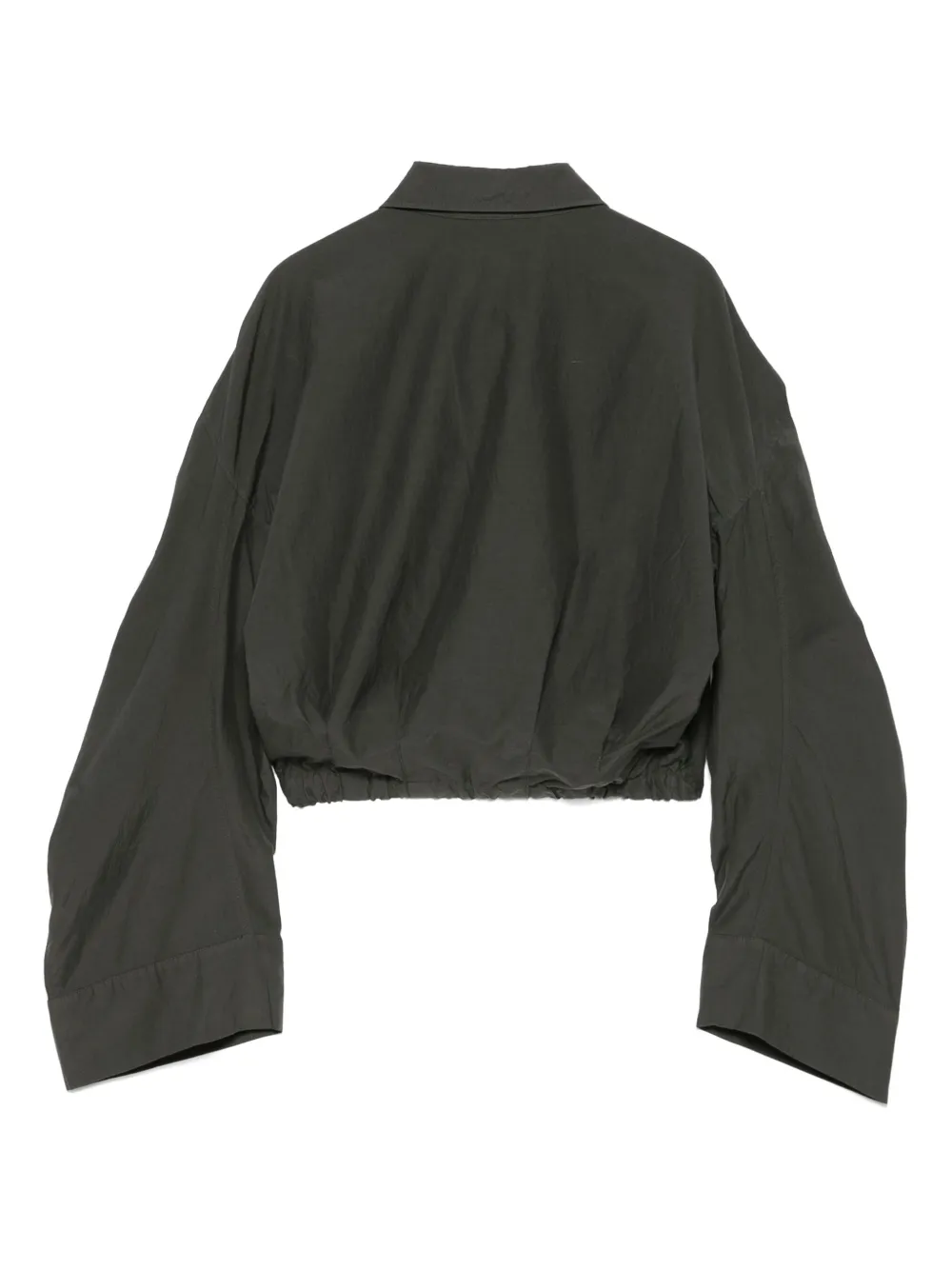 Andrea Ya'aqov cropped shirt - Grijs