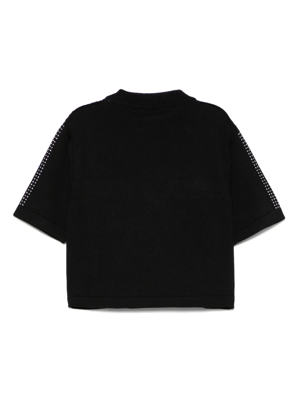 BALMAIN CRYSTAL-EMBELLISHED T-SHIRT
