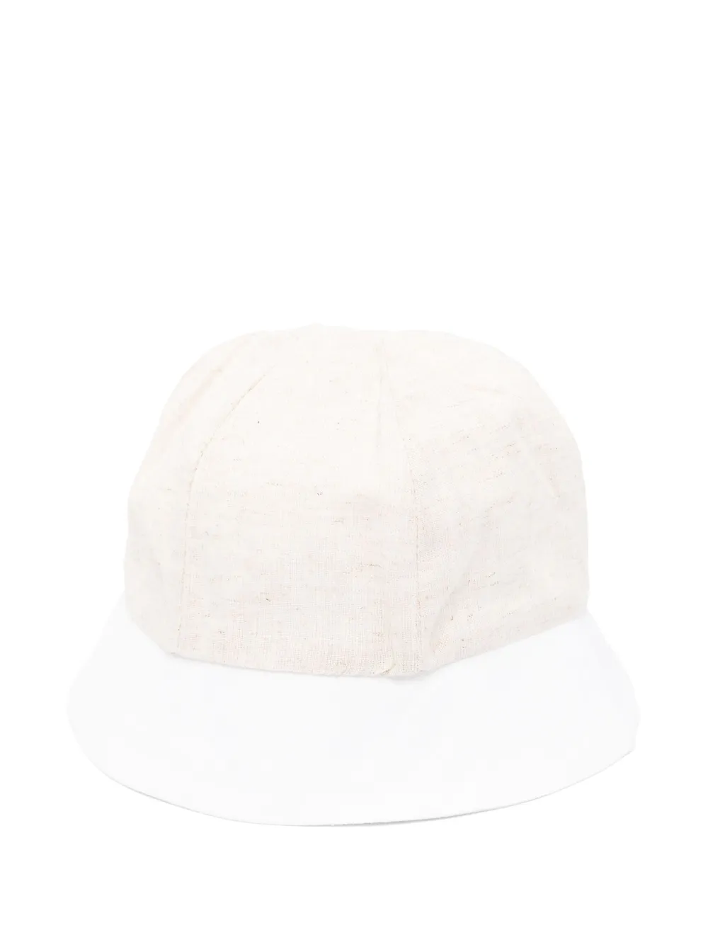 La Stupenderia Hoed met contrasterende rand Beige