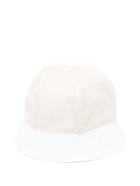 La Stupenderia contrasting-brim hat