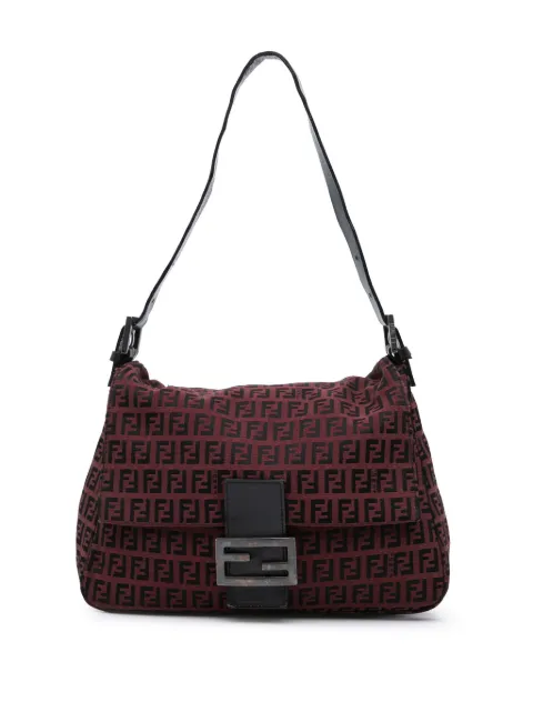 Fendi Pre-Owned 2000-2010 Zucchino Canvas Mamma Forever shoulder bag