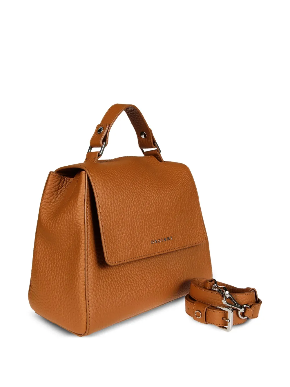 Orciani Sveva kleine shopper Bruin