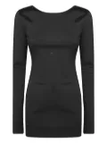 THE ANDAMANE Viviana mini dress - Black