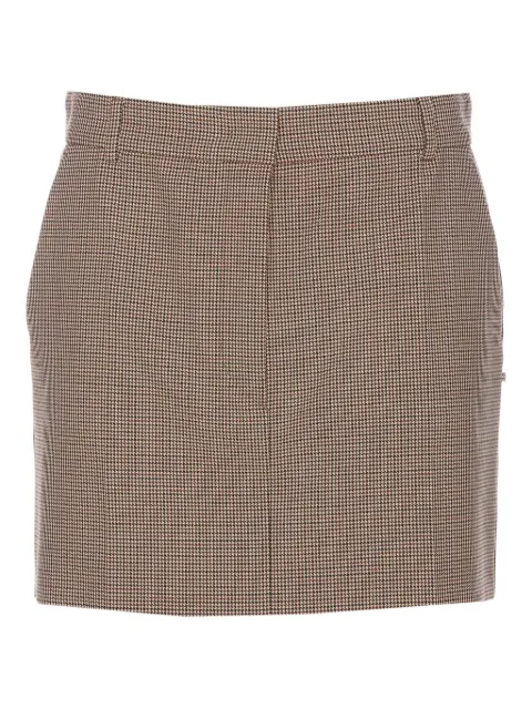 Sportmax checked mini skirt 