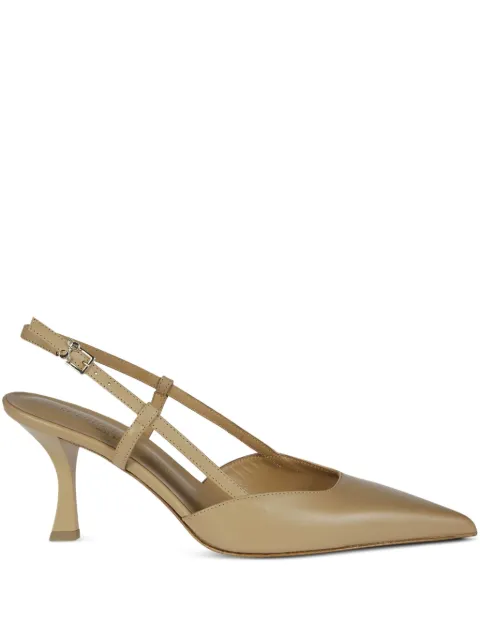 Sergio Levantesi 70mm leather pumps