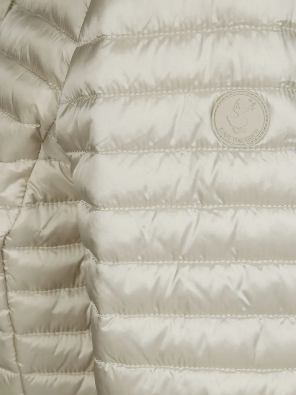Save The Duck Donsjack met capuchon Beige