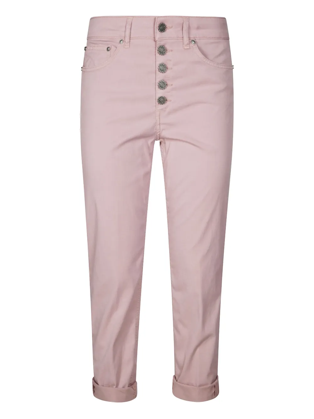 DONDUP logo-patch jeans | Pink | Image 1