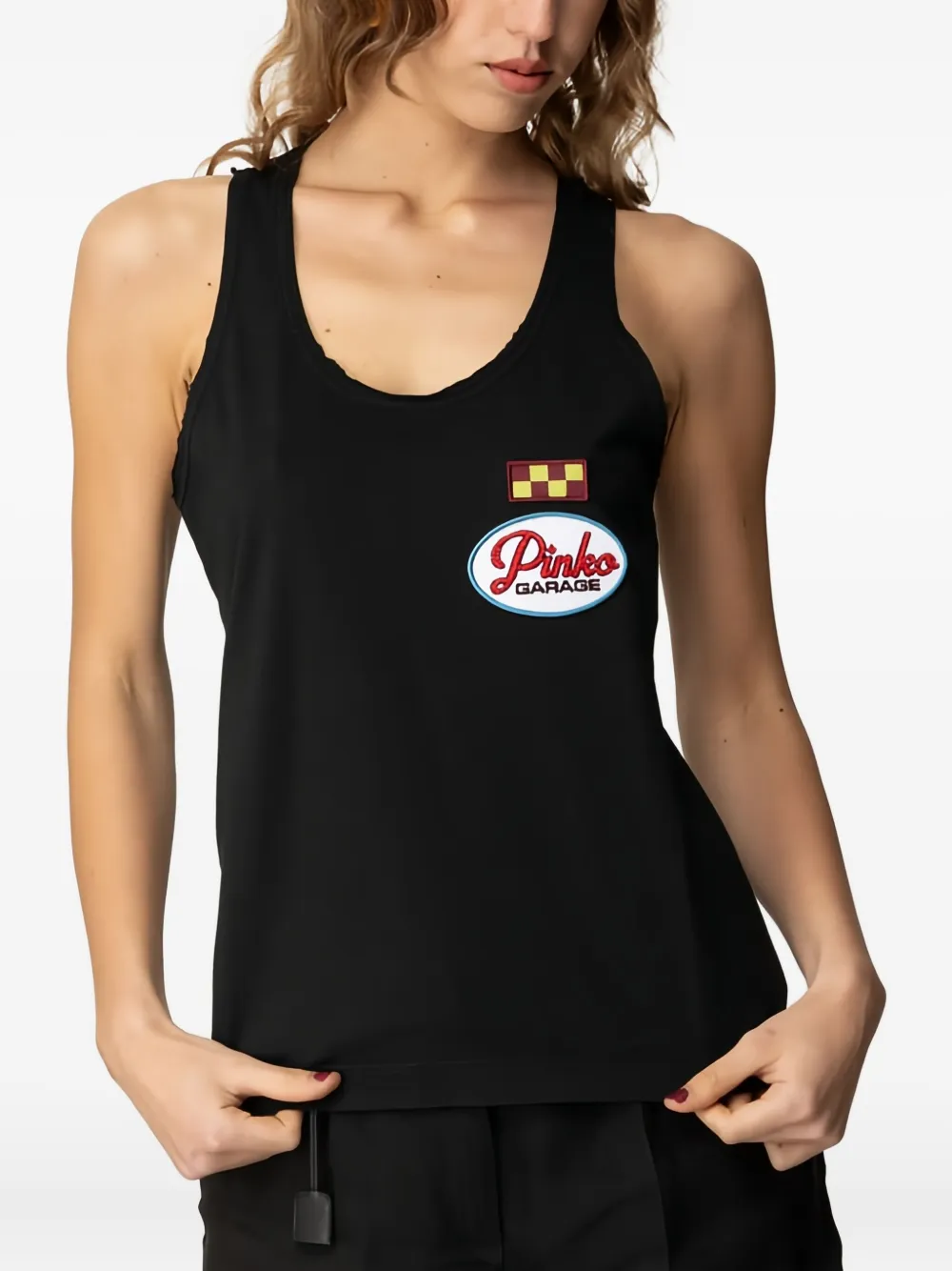 PINKO Noel tanktop Zwart