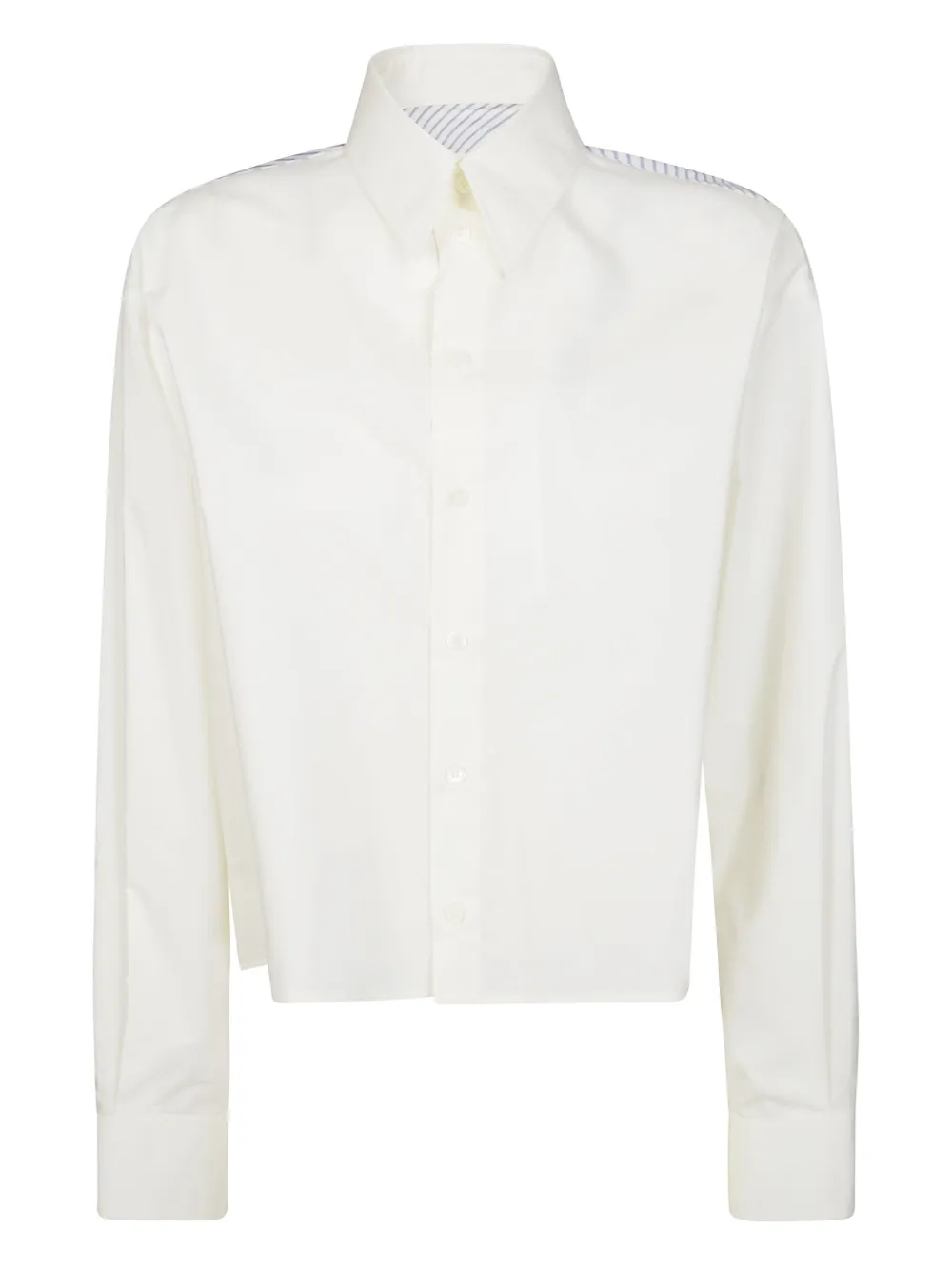 MM6 Maison Margiela ストレッチコットン シャツ - ホワイト MM6 Maison Margiela ストレッチコットン シャツ - ホワイト