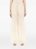 Nude linen trousers - Neutrals