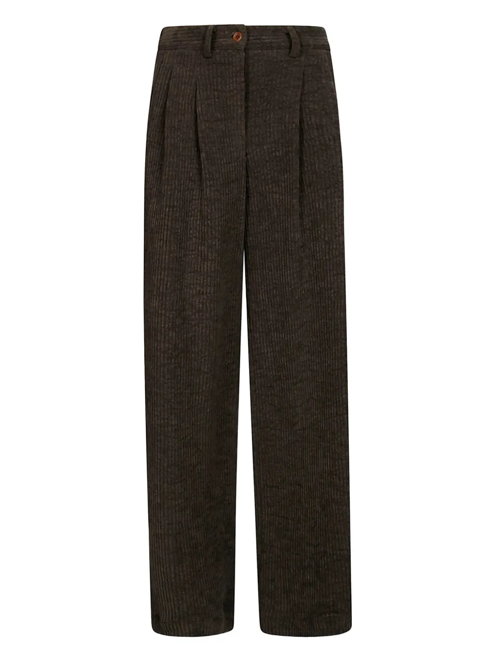 Shop Ivy & Oak Katherine Trousers In Brown