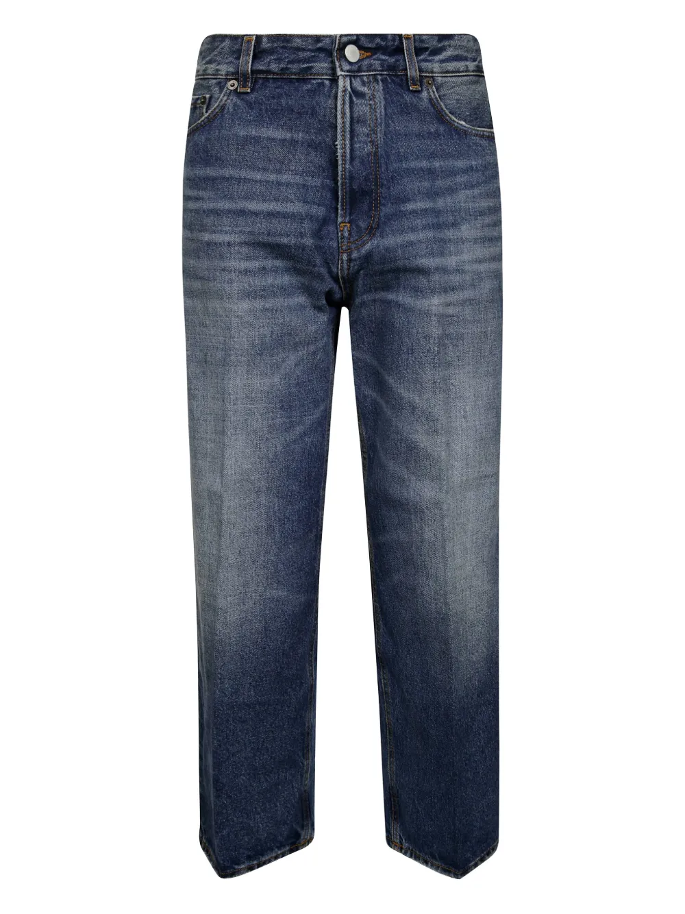 Haikure Betty straight broek Blauw