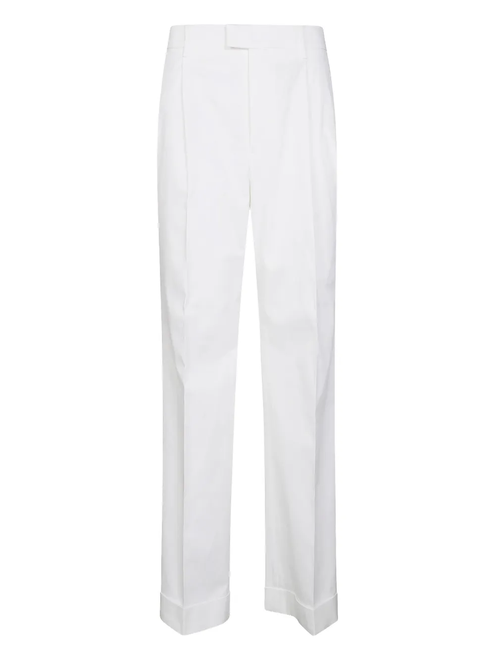 straight-leg trousers