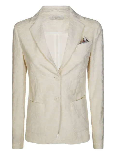 Circolo 1901 patterned-jacquard blazer