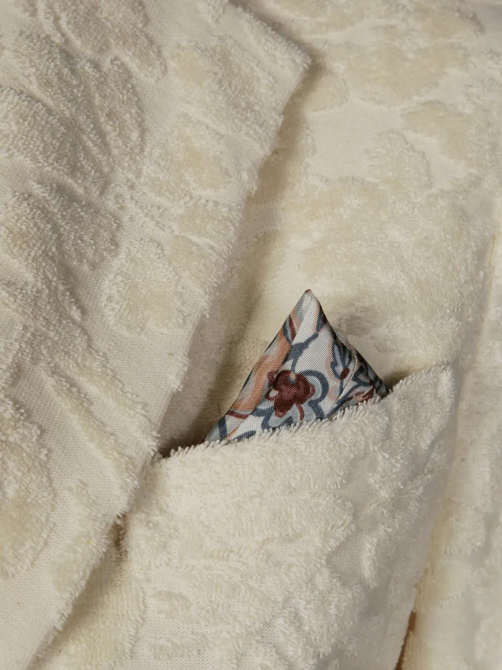 Circolo 1901 Blazer met jacquard Beige