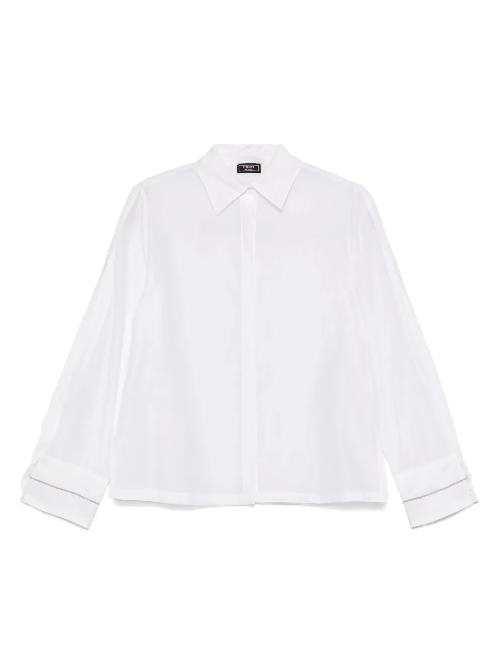 Peserico Blouse met kralendetail Wit