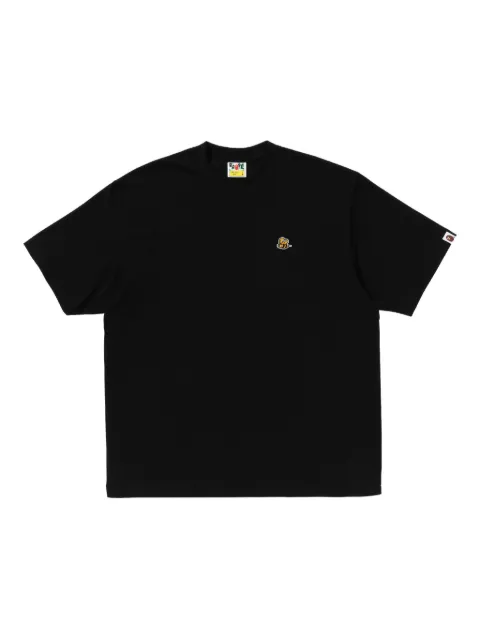 A BATHING APE® playera con logo estampado