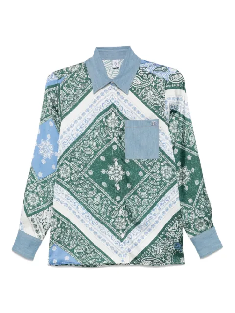 LIU JO bandana-print shirt