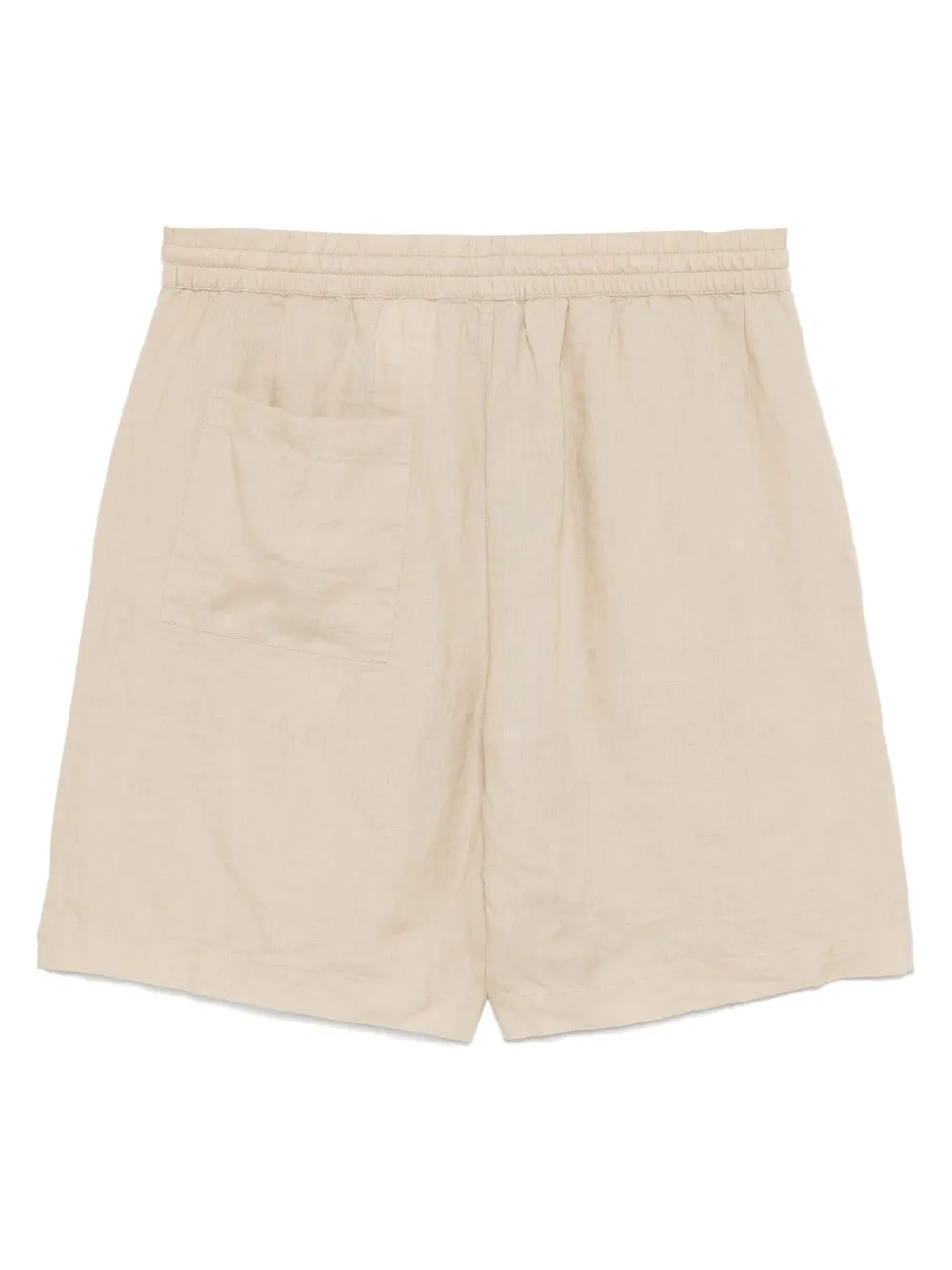 BOSS Shorts met elastische tailleband - Beige