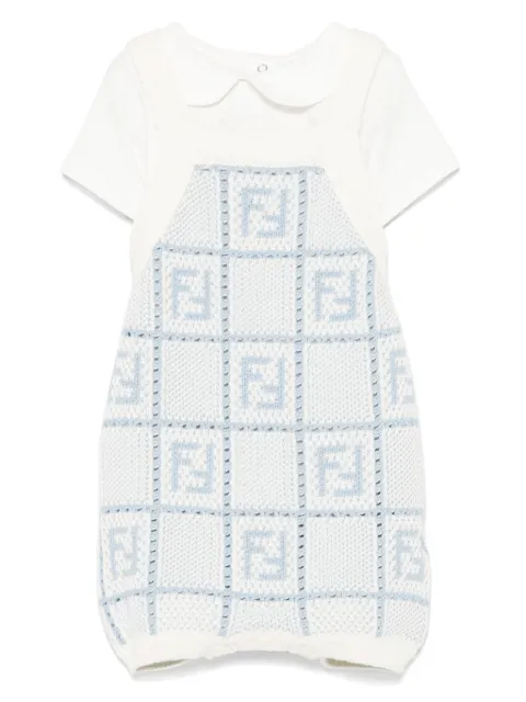 Fendi Kids set de romper con motivo FF