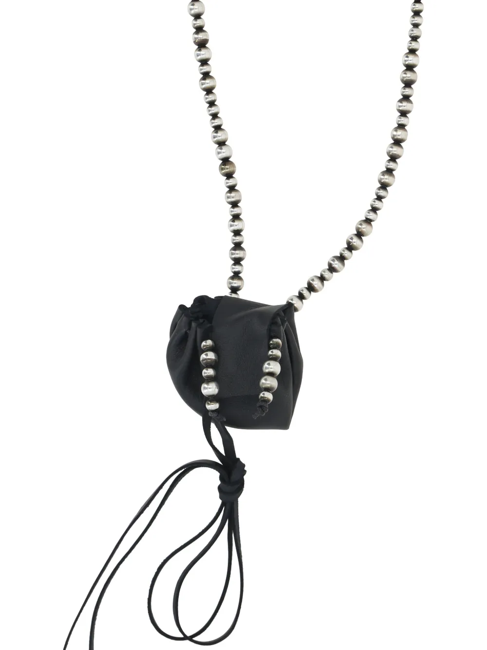  Ann Demeulemeester Sindri Necklace - Black 