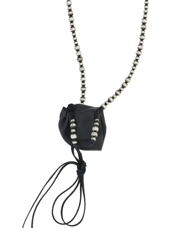 Ann Demeulemeester Sindri Necklace | Black | FARFETCH GE