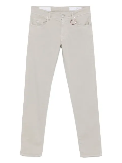 Sartoria Tramarossa pantalones con parche del logo