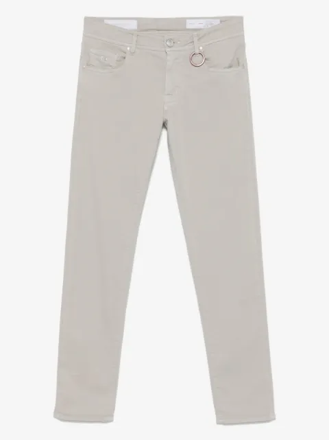 Sartoria Tramarossa logo-patch trousers