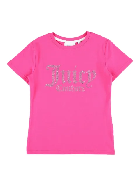 Juicy Couture Kids logo-studded T-shirt